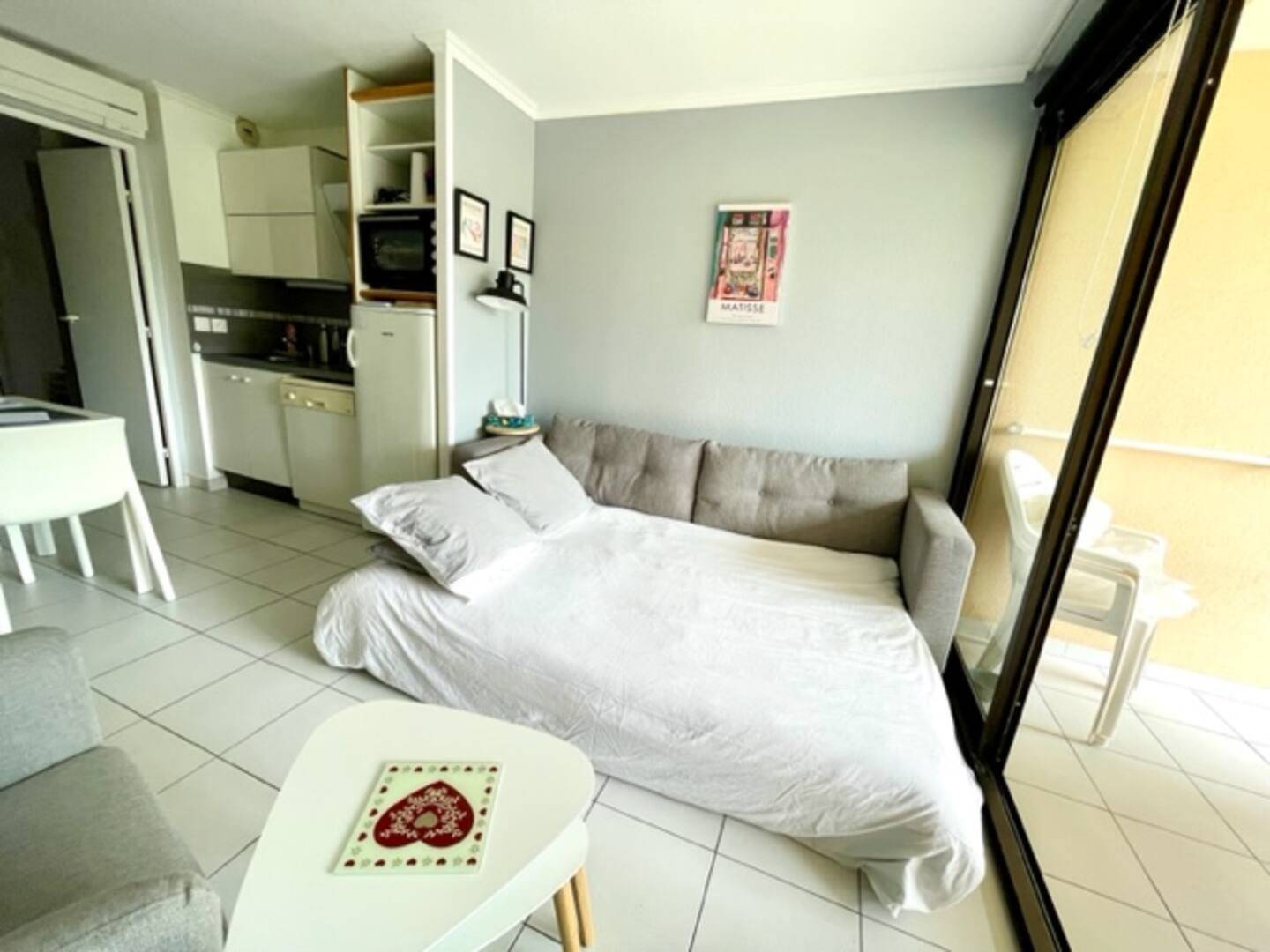 Cannes, duplex T3 vue mer, piscine, parking couvert, 4 pers., photo 3 of 15